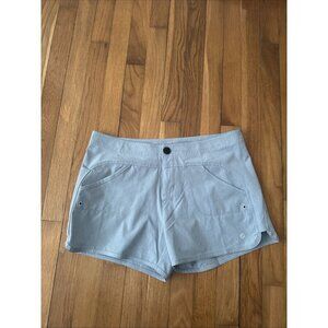 Pelagic Shorts Women's Blue Stretch Boardwalk Hybrid Quick Dry Fishing Size 6